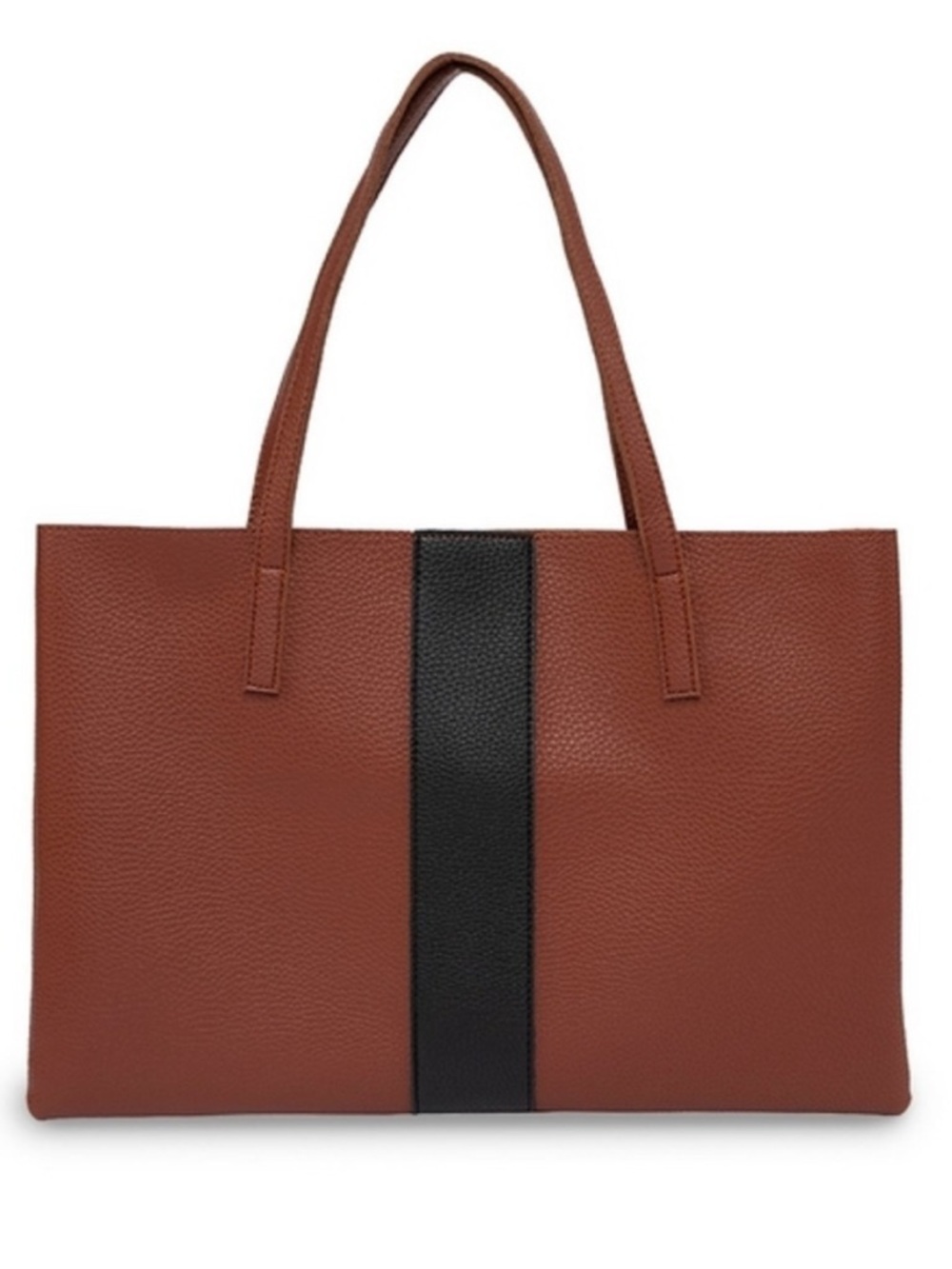 Vince Camuto Brown Leather Work Tote